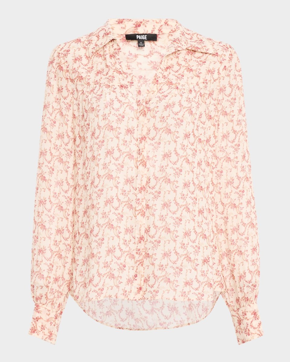 Gardener Floral Button Down Blous